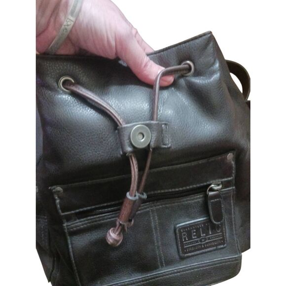 Relic leather bucketbag Cinch Backpack leather - Picture 2 of 6